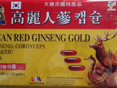 Viên hồng sâm Korean Red Ginseng Gold